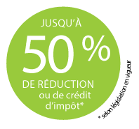 50% de réduction
